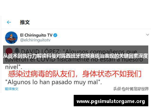 从战术到执行力解读科曼对阵西班牙世预赛统治表现的关键因素深度