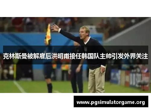 克林斯曼被解雇后洪明甫接任韩国队主帅引发外界关注